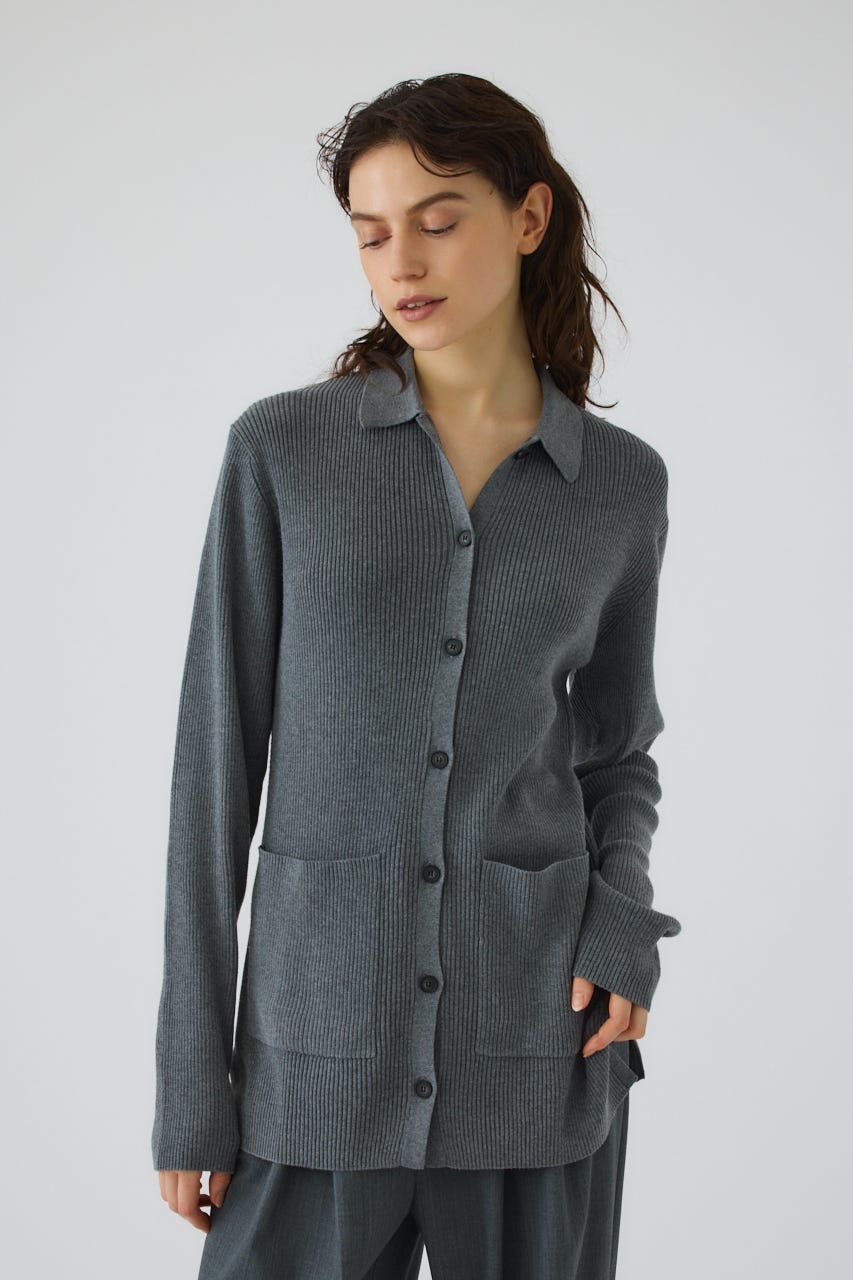 9/2- order start Medium length knit CD GRY FREE