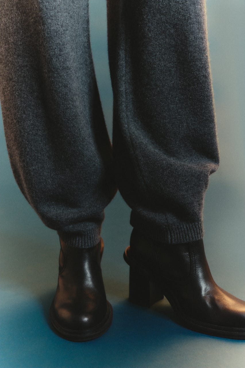 【TRANQUILITY】TQ Fulling everyday wear PT GRY 36