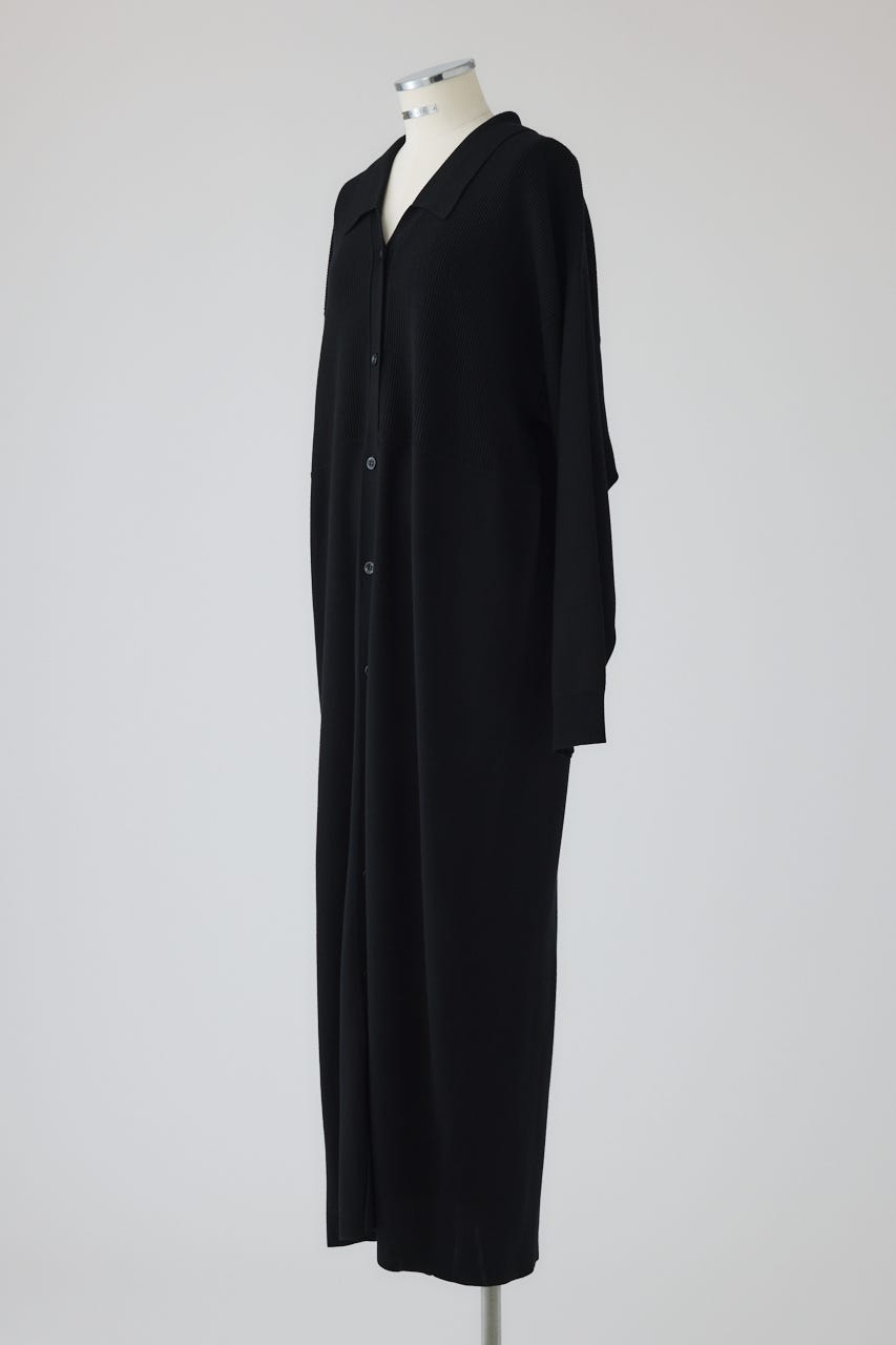 【26FW PRE ORDER】Pin-tuck long CD/OP BLK FREE