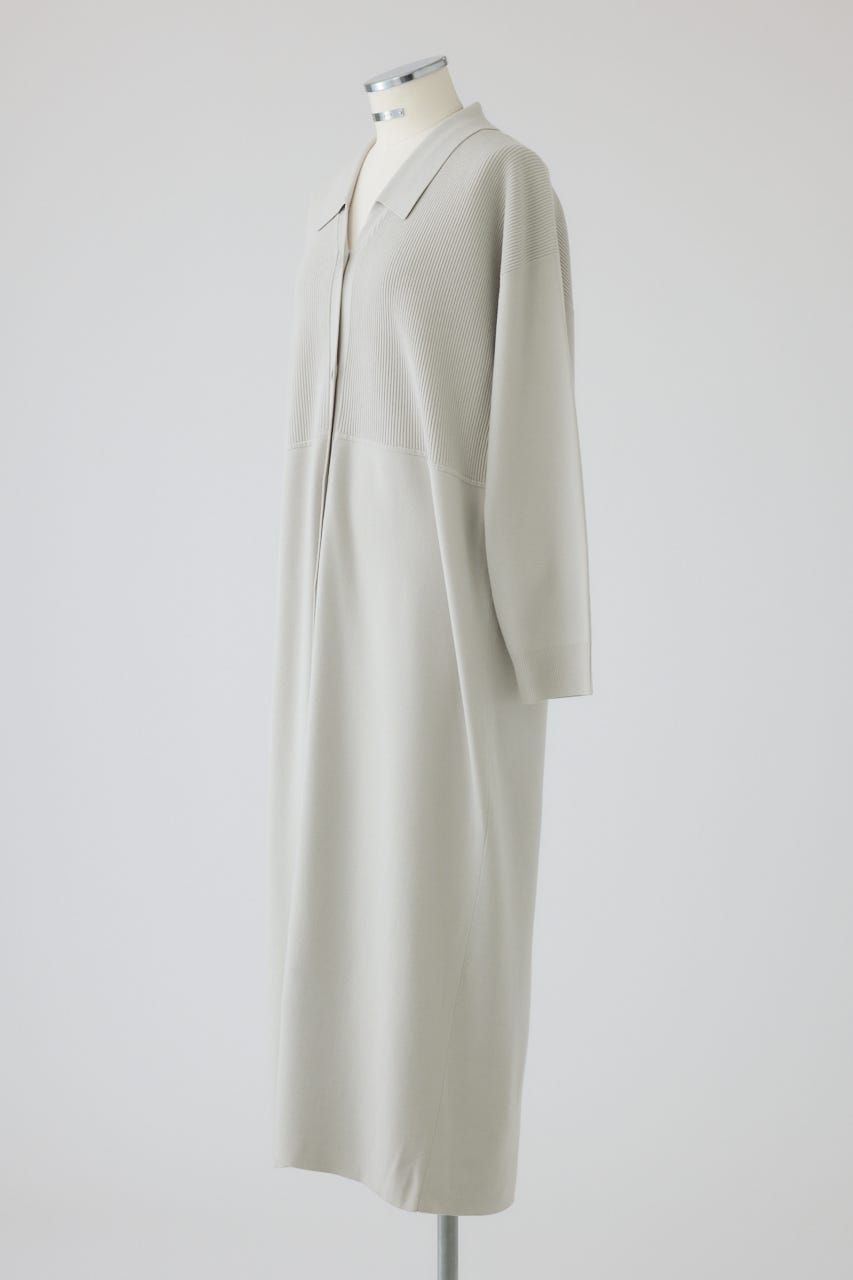 【26FW PRE ORDER】Pin-tuck long CD/OP L/GRY FREE