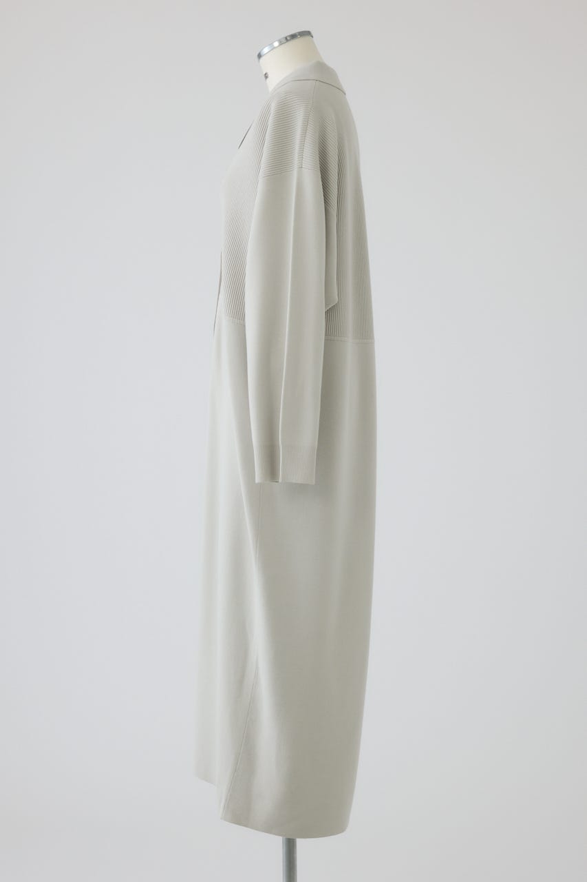 【26FW PRE ORDER】Pin-tuck long CD/OP L/GRY FREE