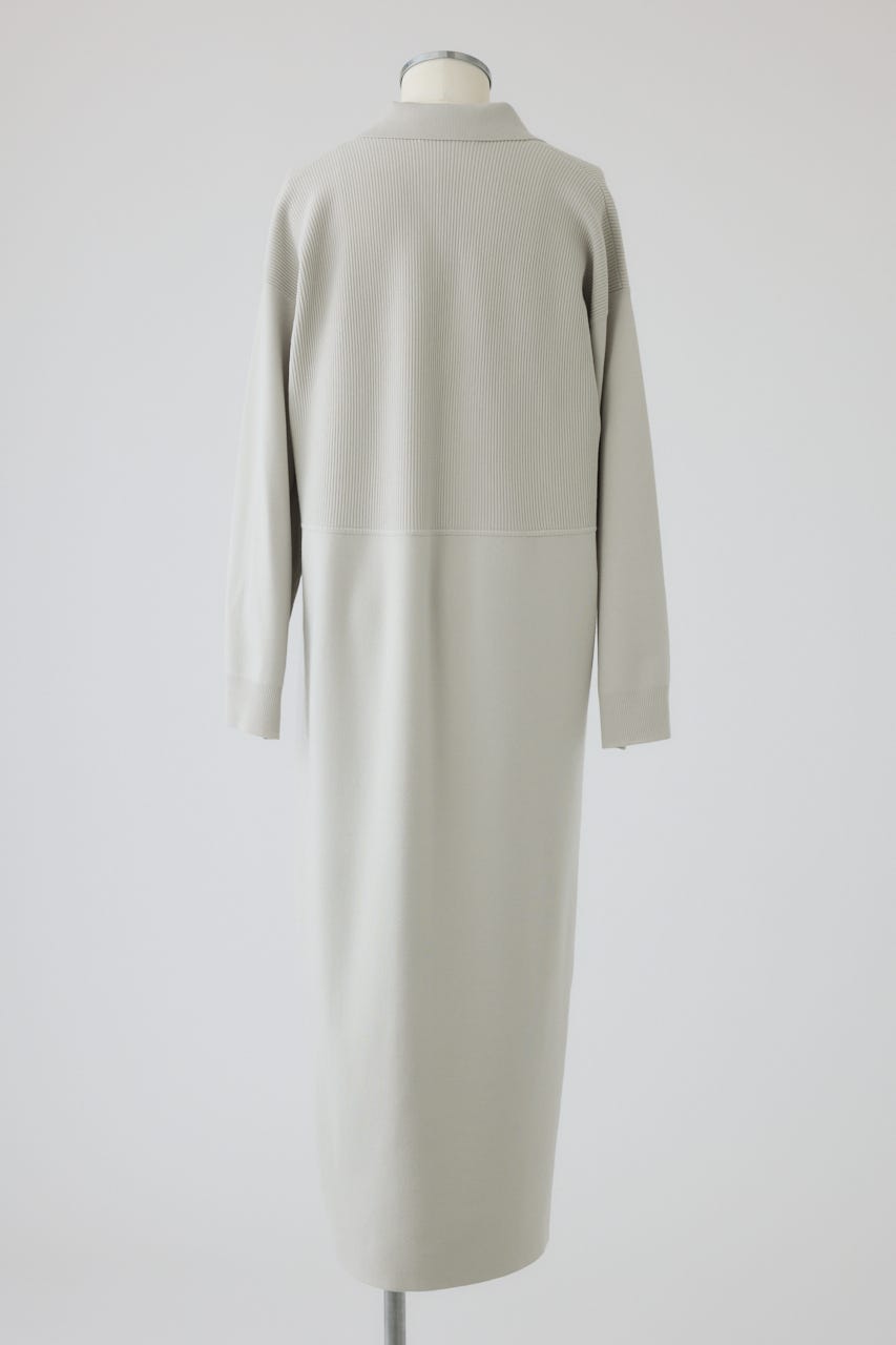 【26FW PRE ORDER】Pin-tuck long CD/OP L/GRY FREE