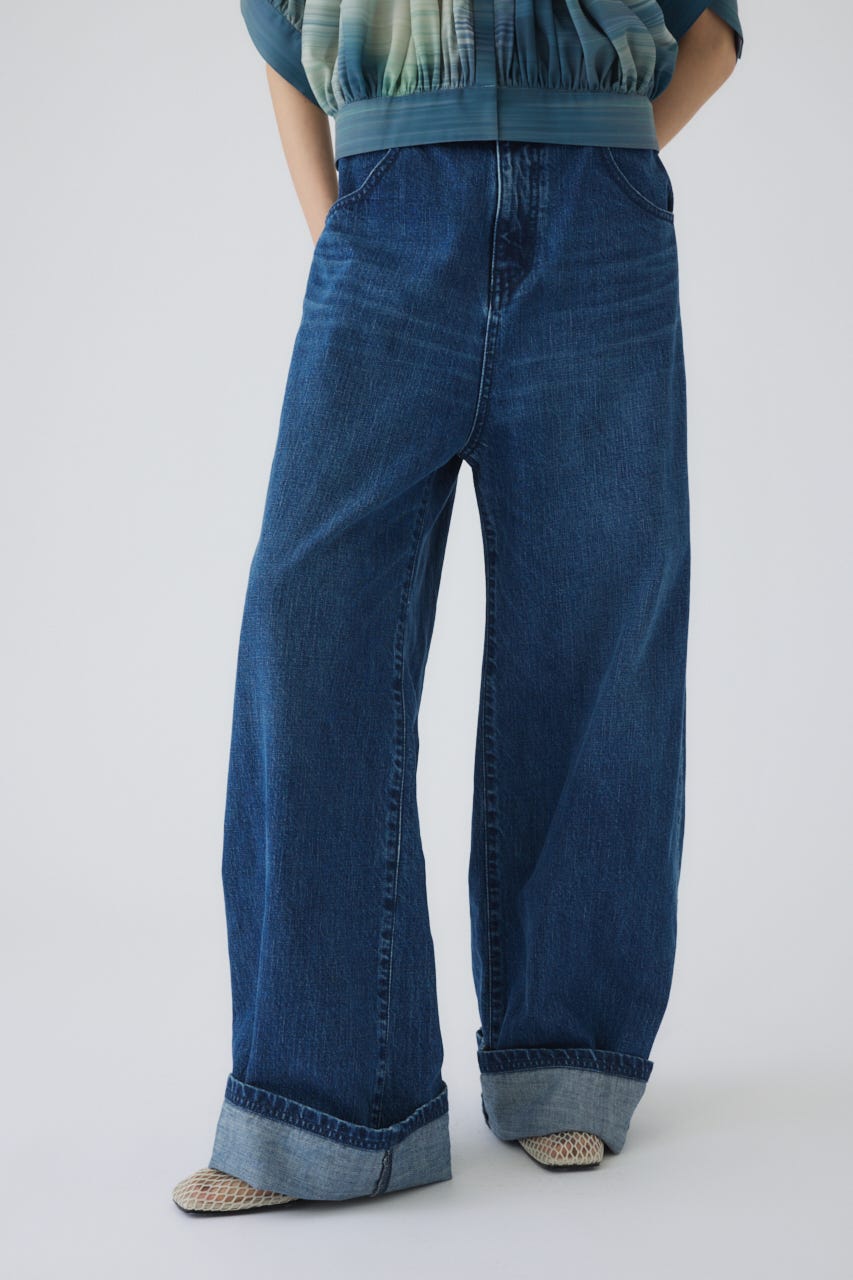 【RESTOCK PRE ORDER】Middle straight blue denim BLU 38