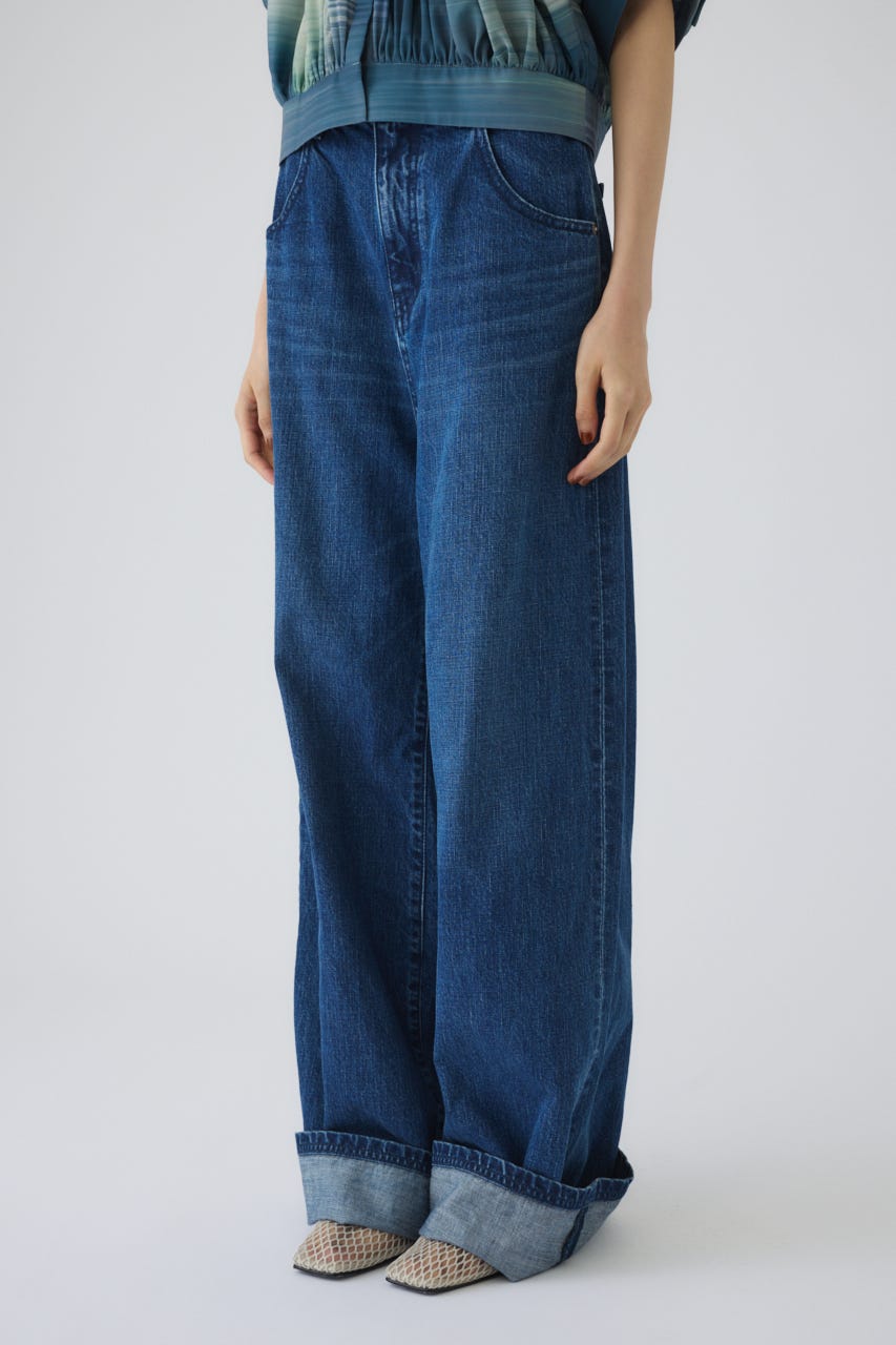 【RESTOCK PRE ORDER】Middle straight blue denim BLU 38