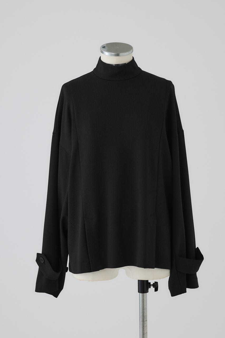 12/17- order start Dobby stripe flap pullover BLK FREE