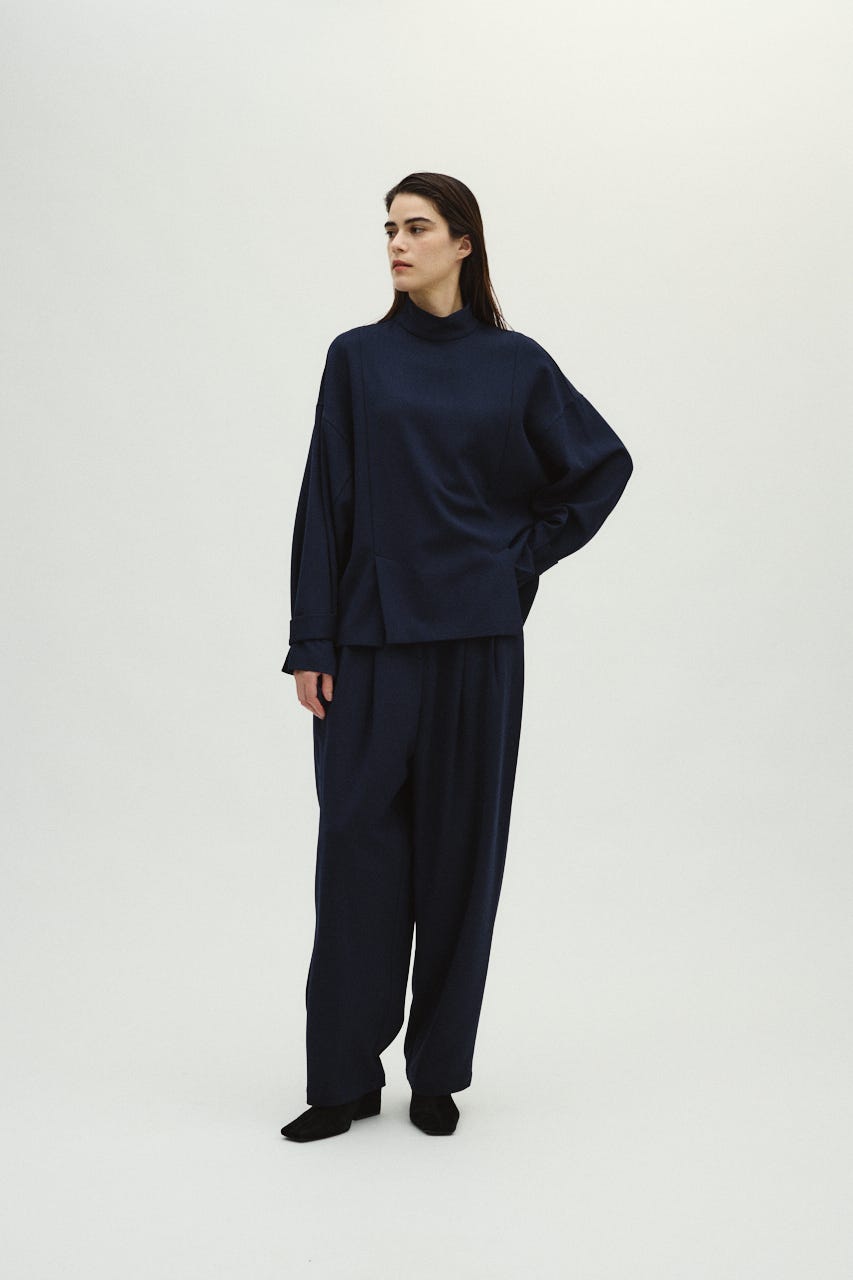 12/17- order start Dobby stripe flap pullover NVY FREE