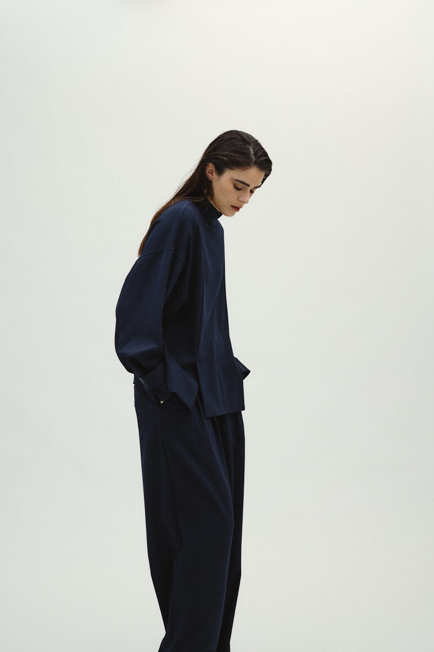 12/17- order start Dobby stripe flap pullover NVY FREE