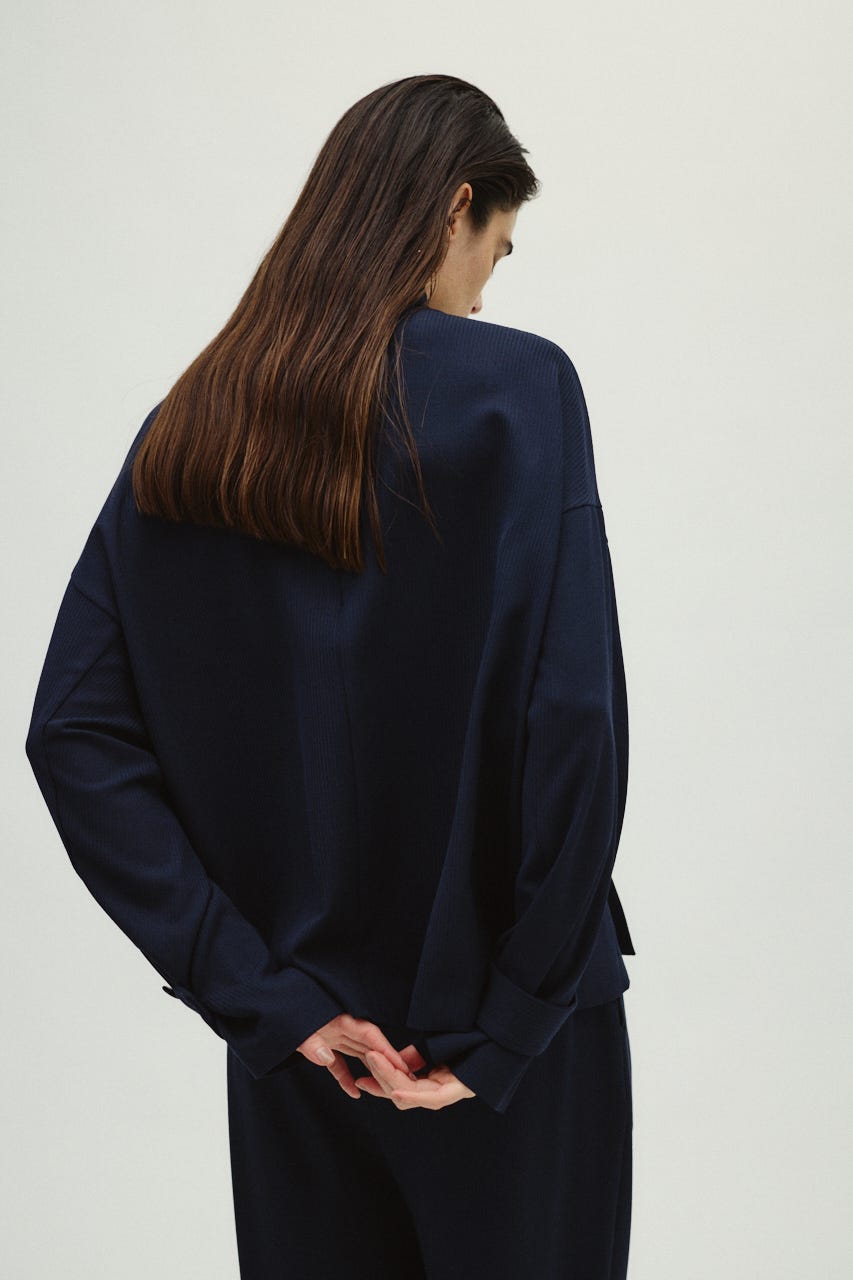 12/17- order start Dobby stripe flap pullover NVY FREE