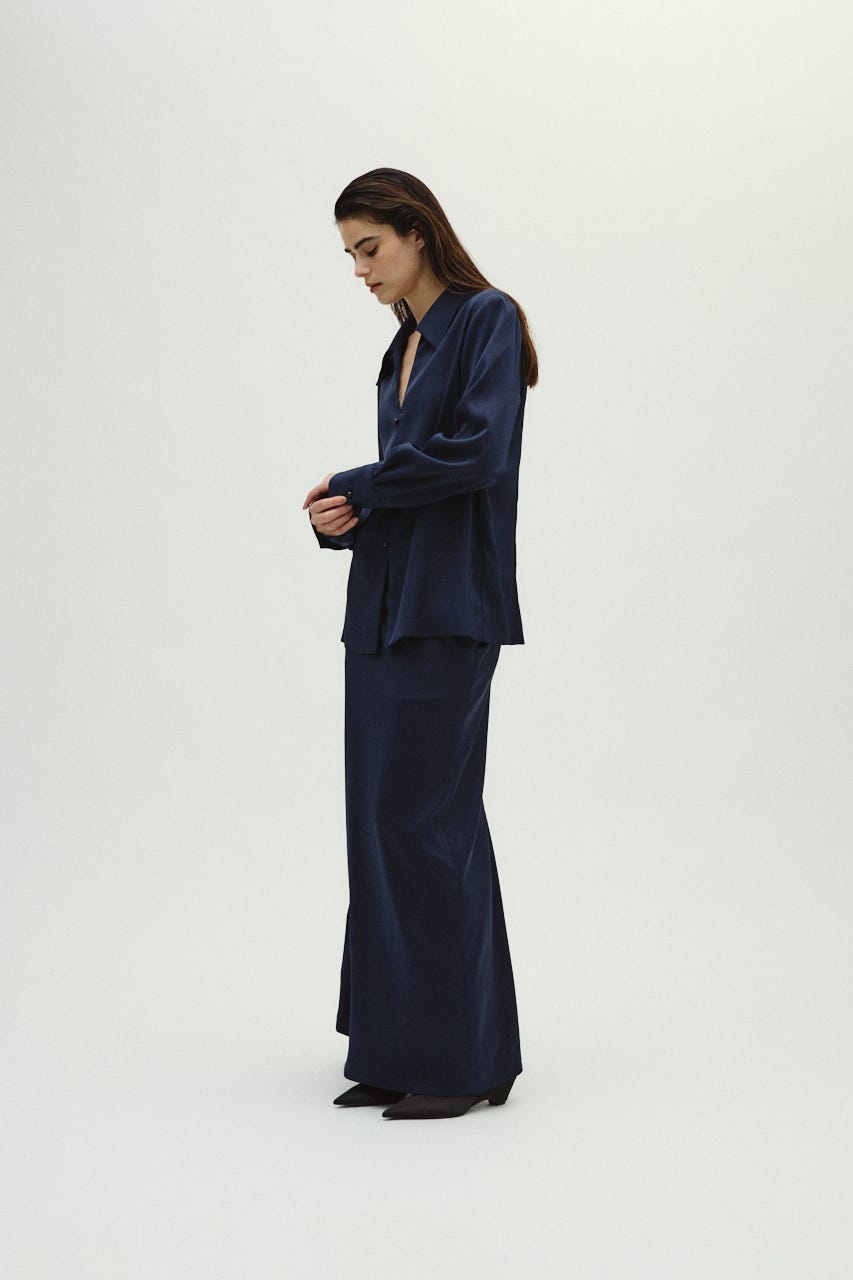 1/14- order start Open collar slim SH JK NVY 36