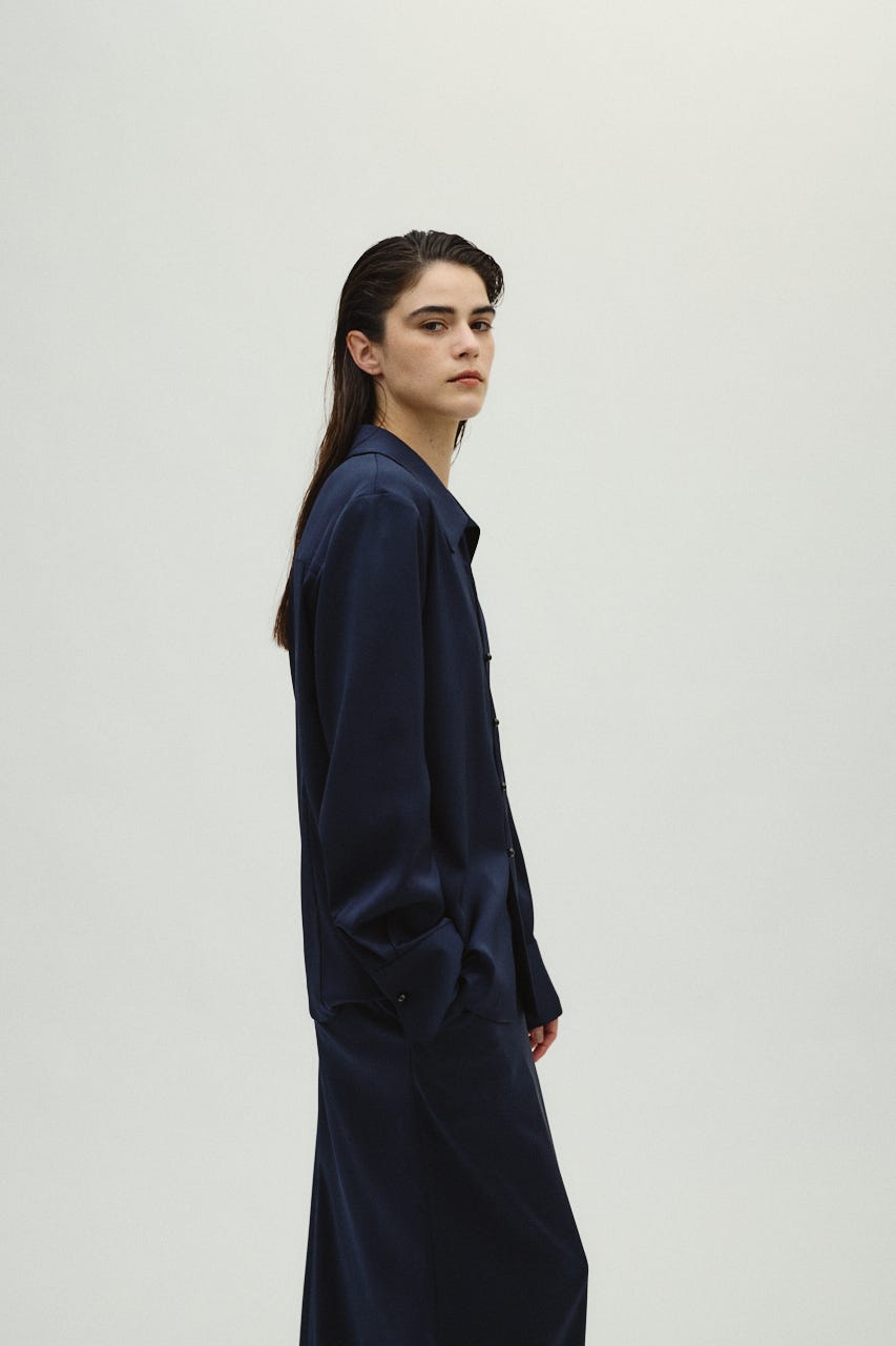 1/14- order start Open collar slim SH JK NVY 36