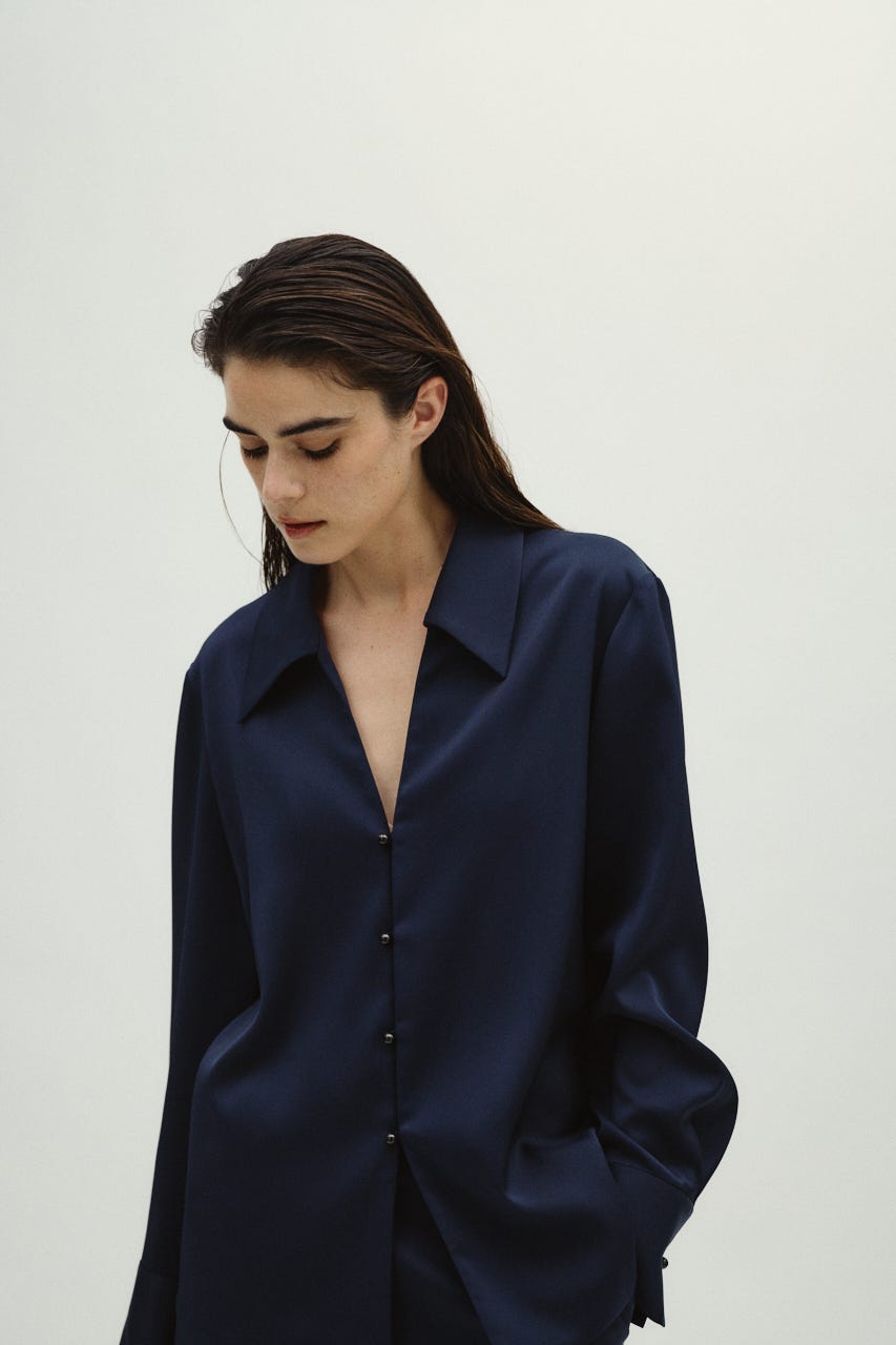 1/14- order start Open collar slim SH JK NVY 36