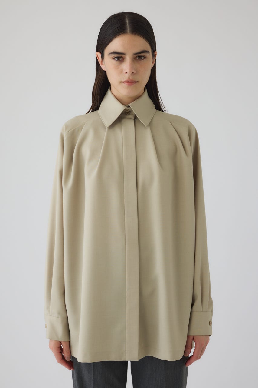 12/17- order start High collar classic blouse BEG FREE