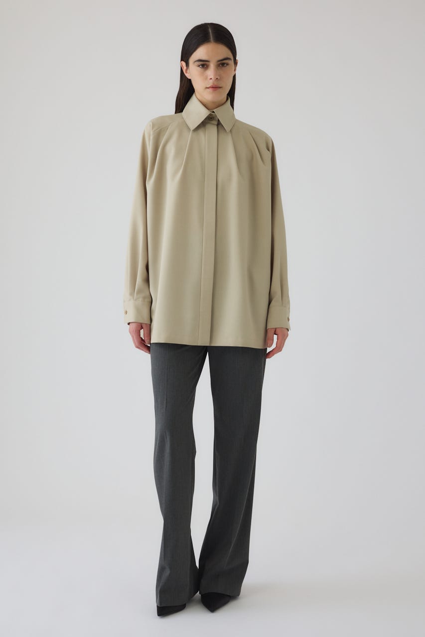 12/17- order start High collar classic blouse BEG FREE