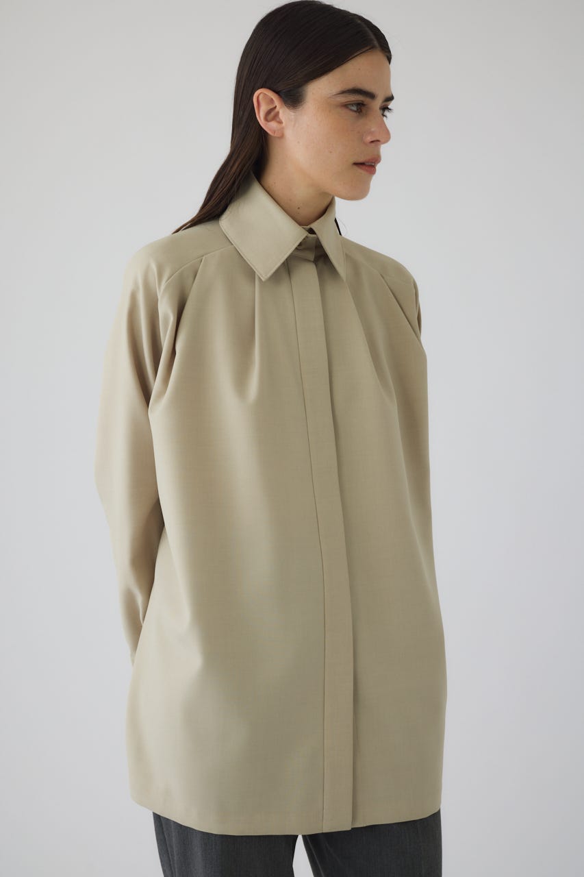 12/17- order start High collar classic blouse BEG FREE