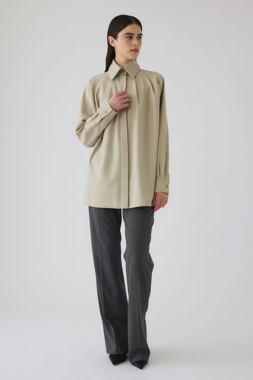 12/17- order start High collar classic blouse BEG FREE