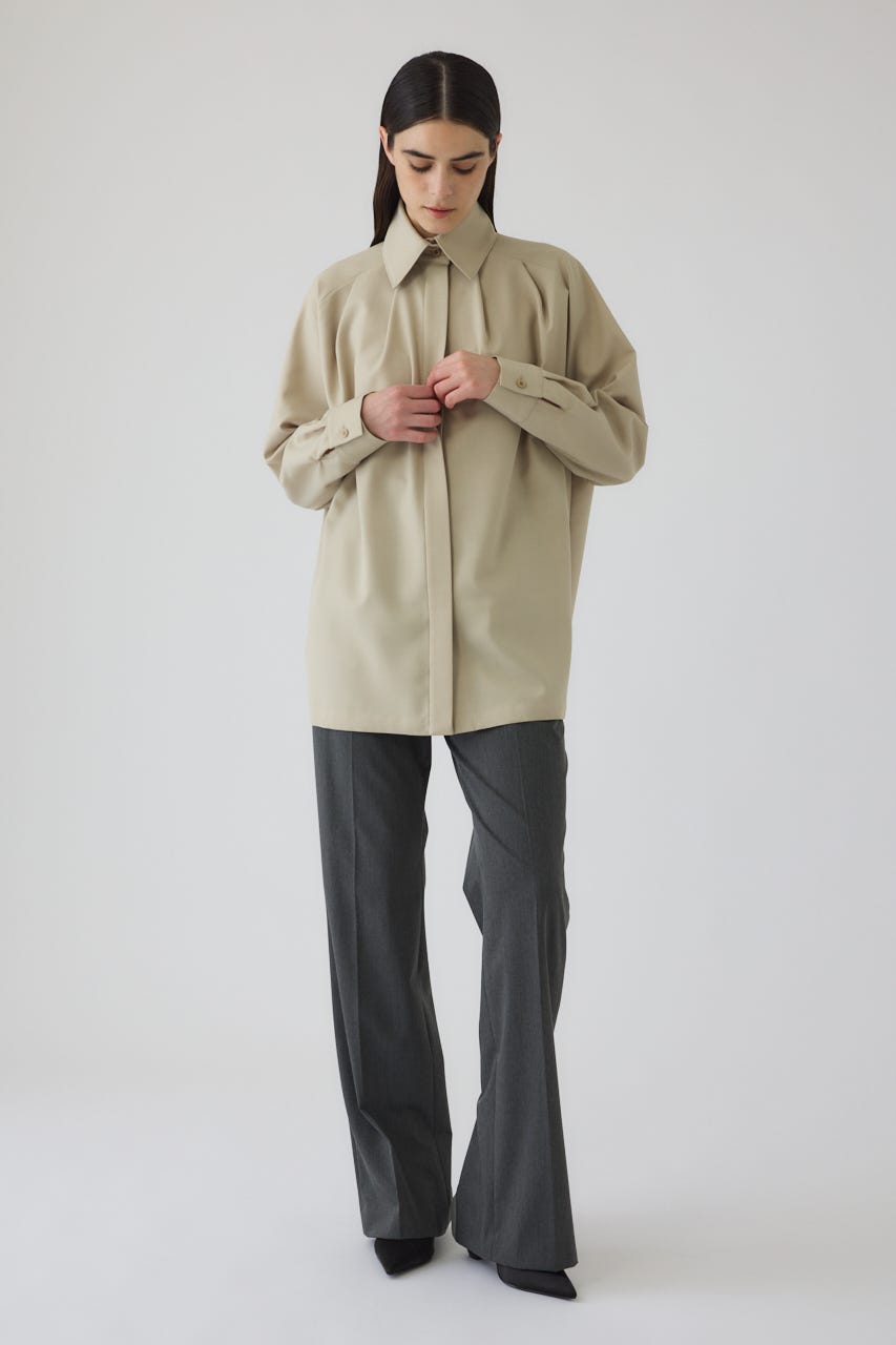 12/17- order start High collar classic blouse BEG FREE