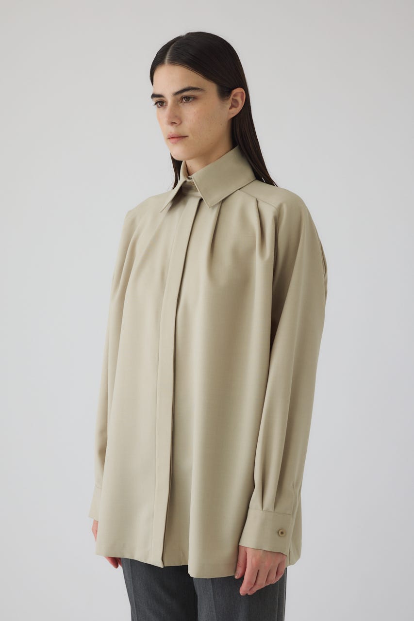 12/17- order start High collar classic blouse BEG FREE