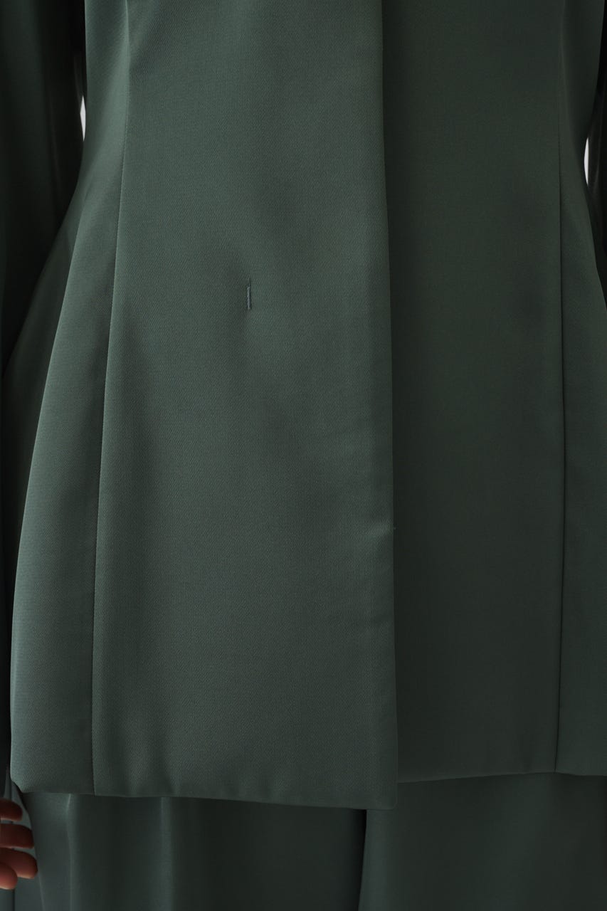 3/4 order start Hidden detail curve jacket GRN 36