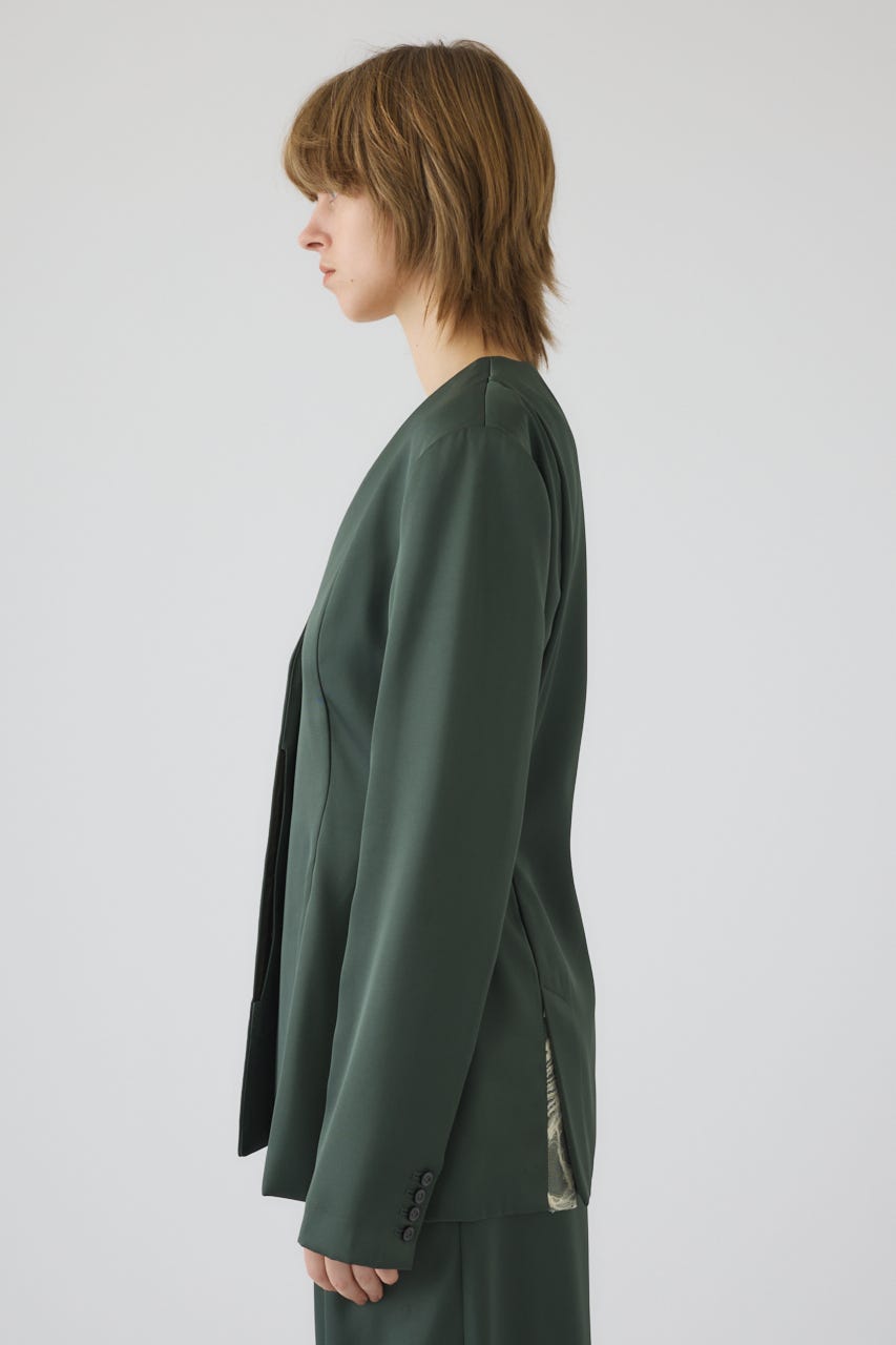 3/4 order start Hidden detail curve jacket GRN 36