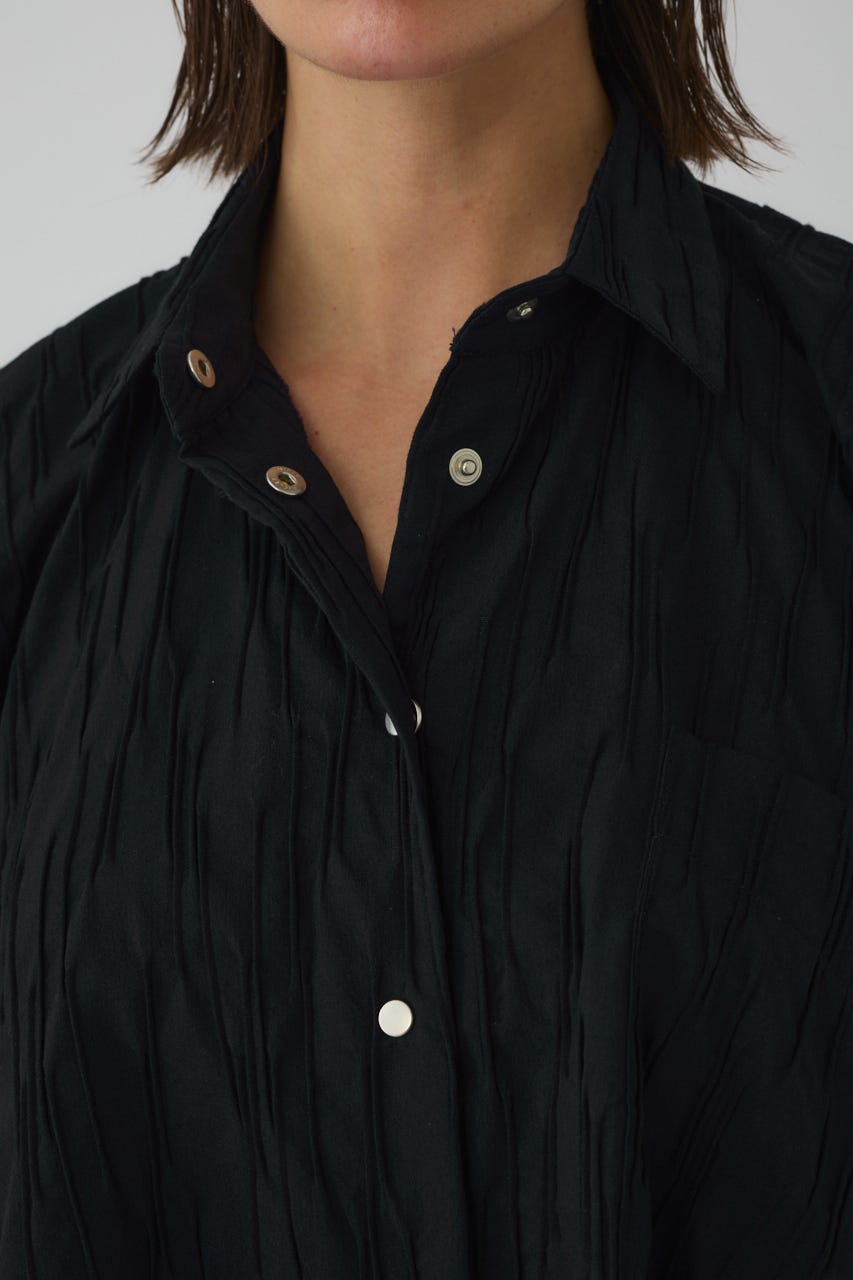 3/4 order start Tuck pleats back volume SH NVY FREE