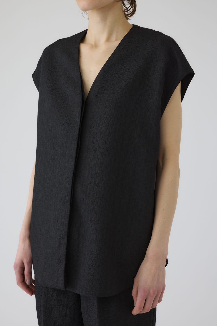 Glossy JQ shape vest BLK FREE