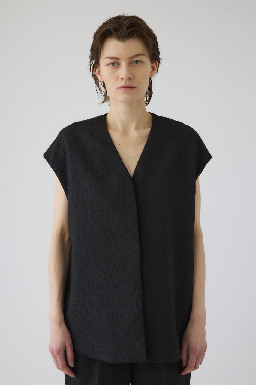 Glossy JQ shape vest BLK FREE