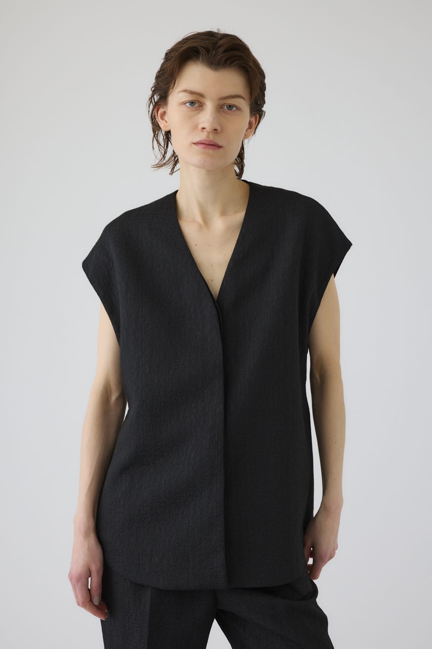 Glossy JQ shape vest BLK FREE