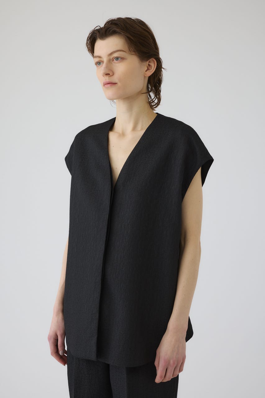 Glossy JQ shape vest BLK FREE