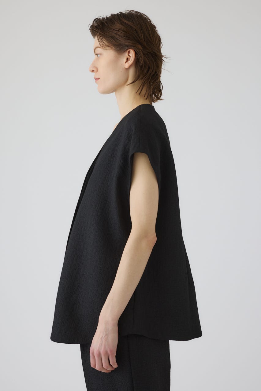 Glossy JQ shape vest BLK FREE