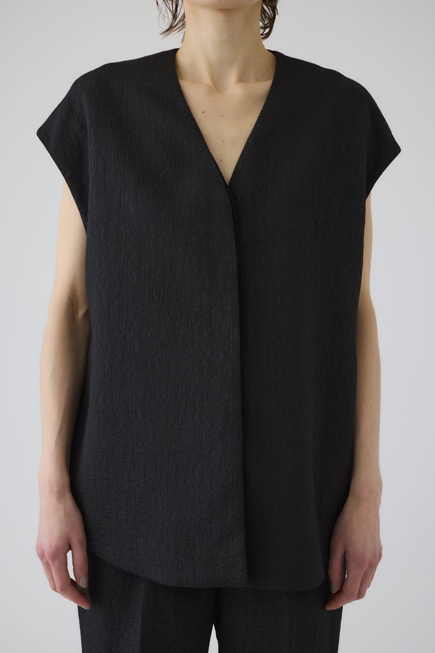 Glossy JQ shape vest BLK FREE