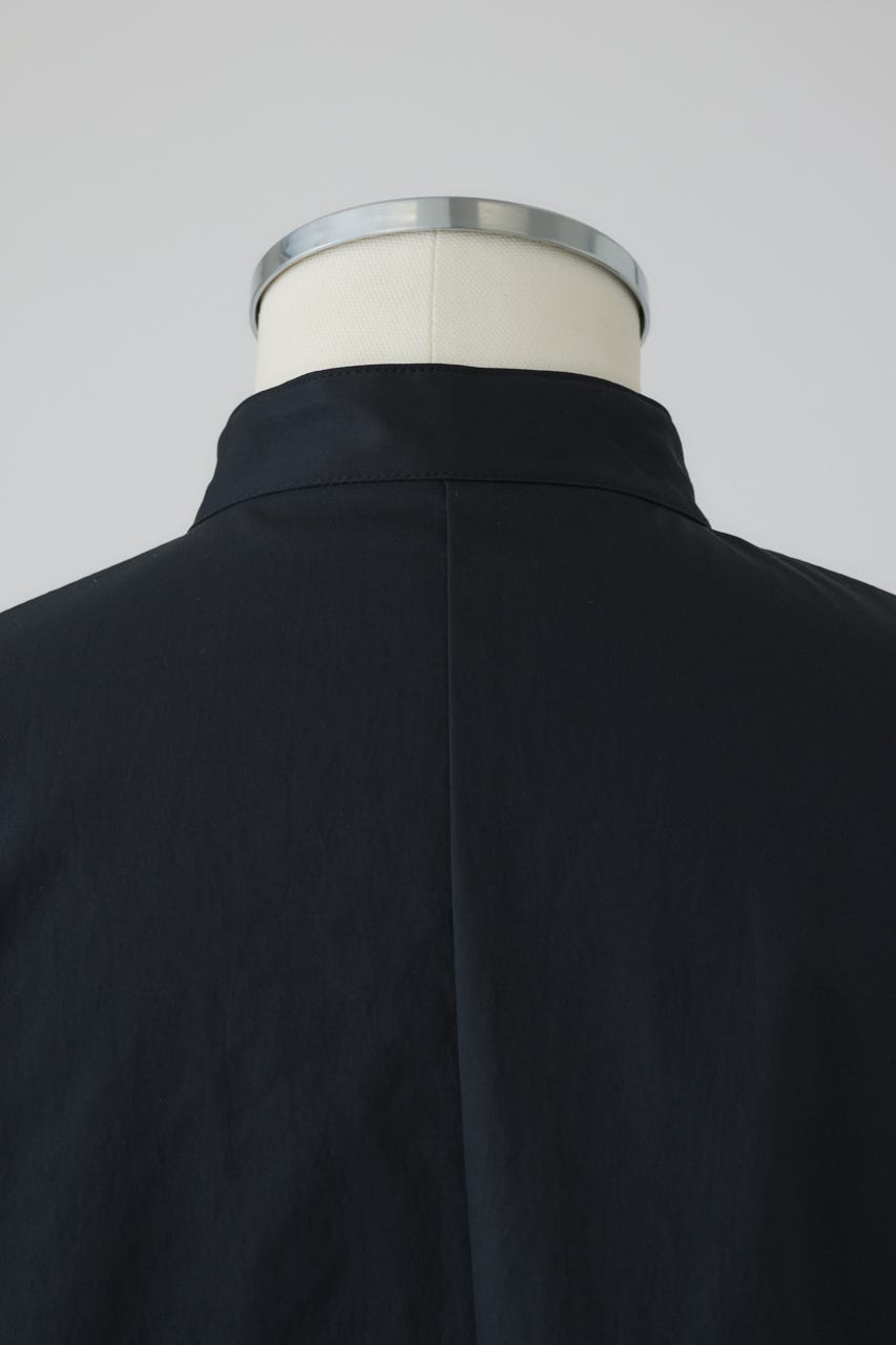 Band collar detail tops BLK FREE