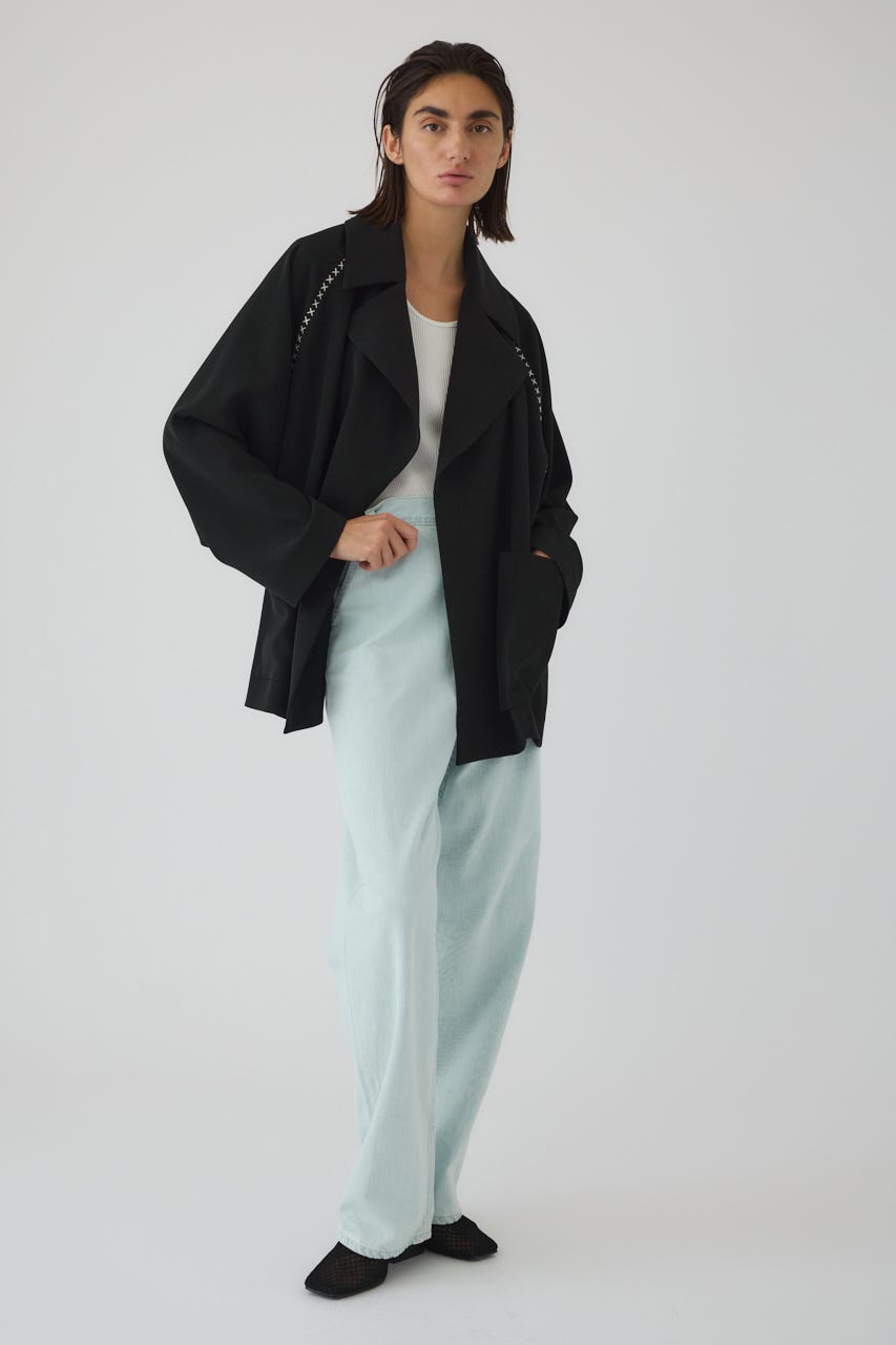 3/4 order start Hidden detail over trench BLK FREE