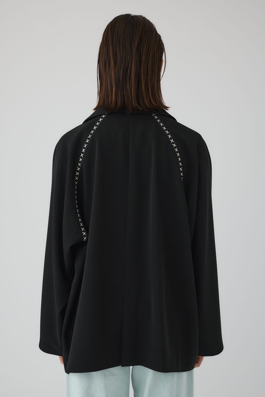 3/4 order start Hidden detail over trench BLK FREE