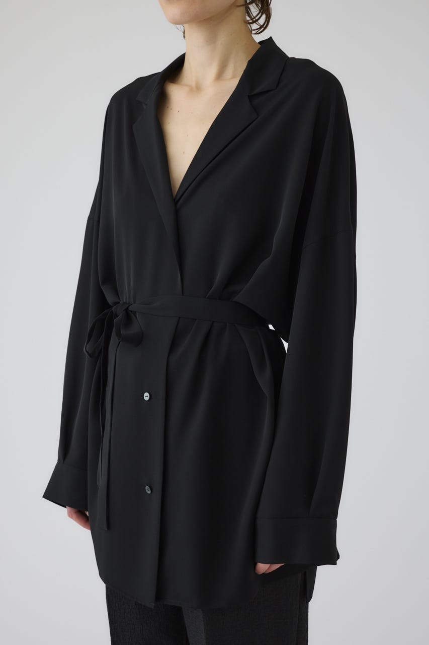 Open collar relax SH BLK FREE