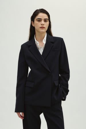 即完新品未着用タグ付き RIM.ARK リムアークコート 黒 ブラック RIM