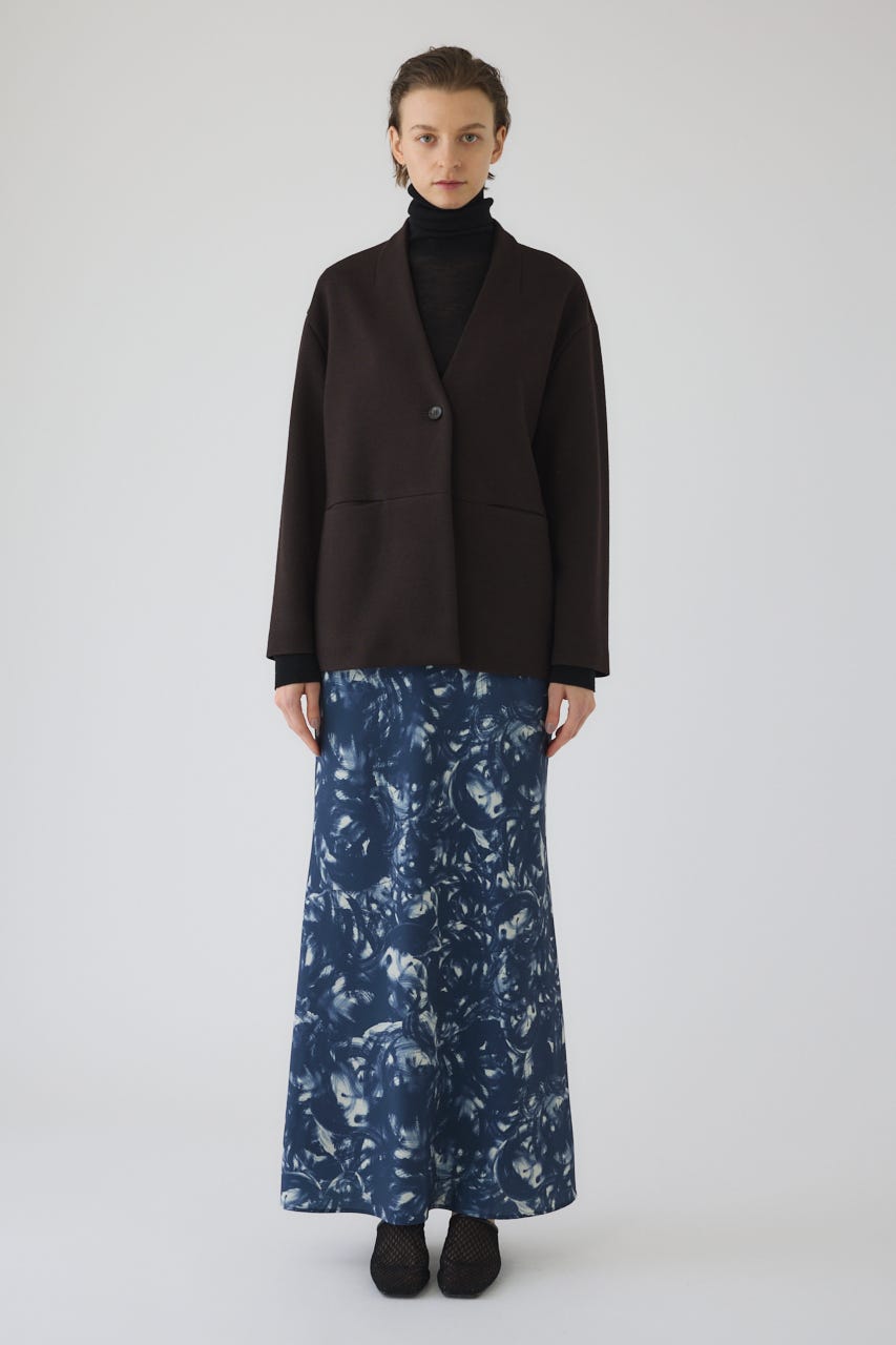 1/1- order start Air turbulence painting skirt NVY 38