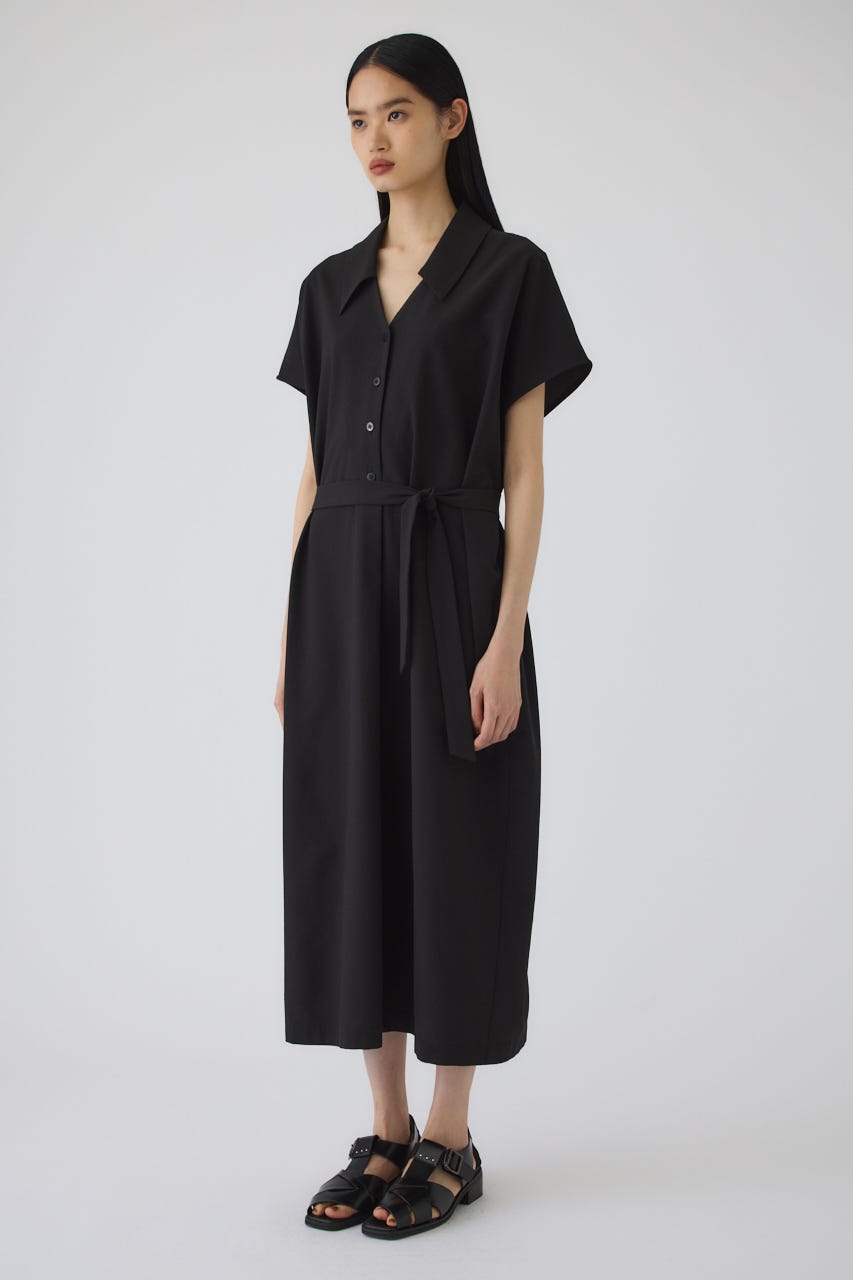 5/1- order start Wide relax summer dress BLK 36