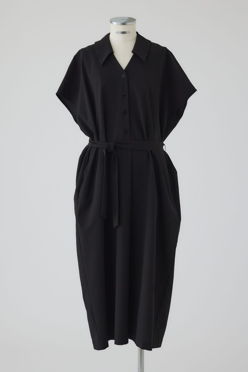 5/1- order start Wide relax summer dress BLK 36