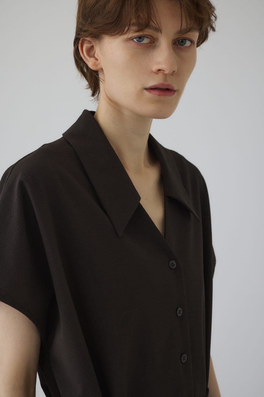 5/1- order start Wide relax summer dress D/BRN 38