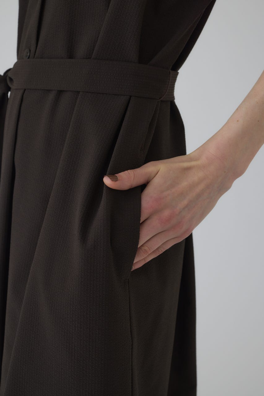 5/1- order start Wide relax summer dress D/BRN 38