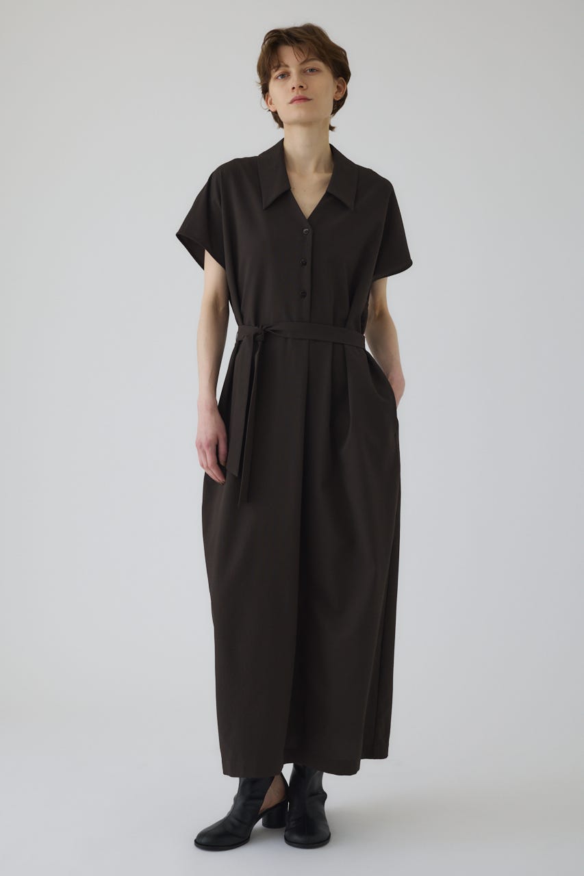 5/1- order start Wide relax summer dress D/BRN 38