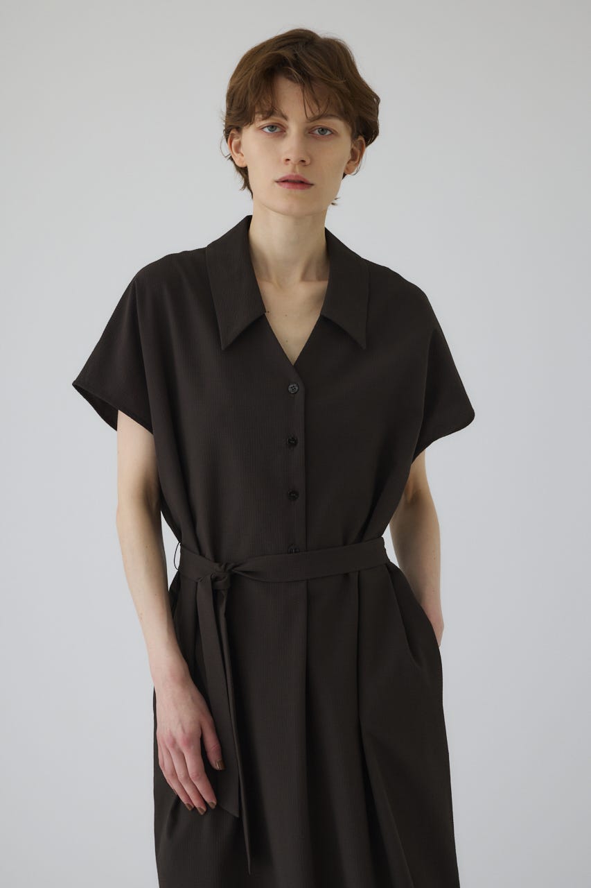 5/1- order start Wide relax summer dress D/BRN 38