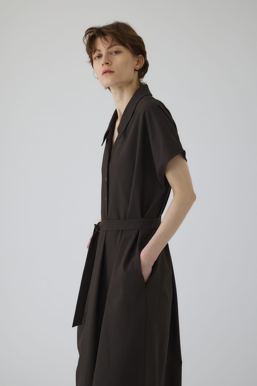 5/1- order start Wide relax summer dress D/BRN 38