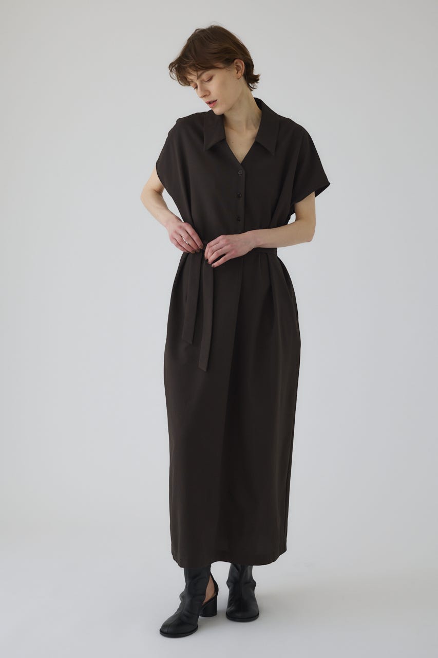 5/1- order start Wide relax summer dress D/BRN 38