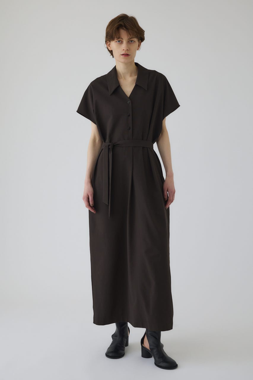 5/1- order start Wide relax summer dress D/BRN 38