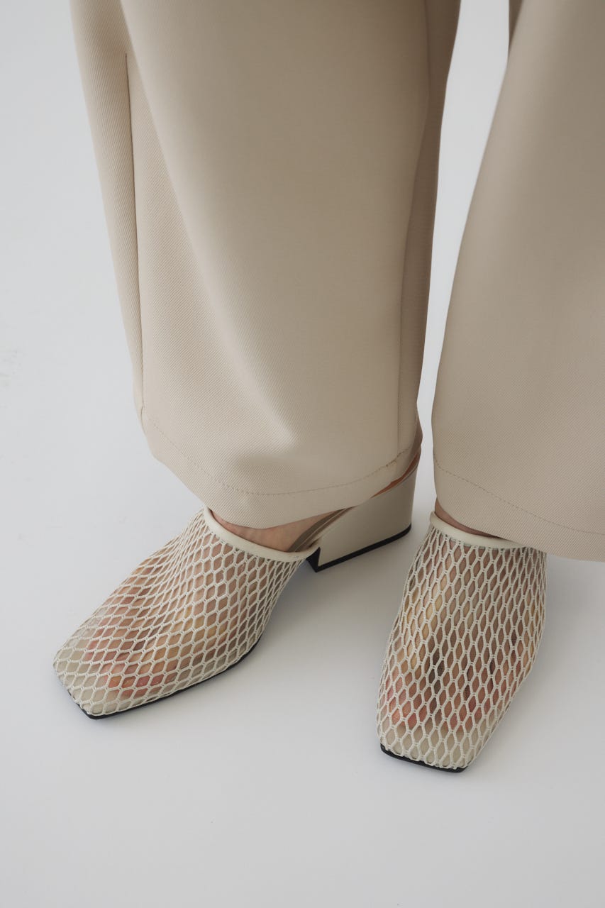 2/4- order start Mesh shoes O/WHT 37