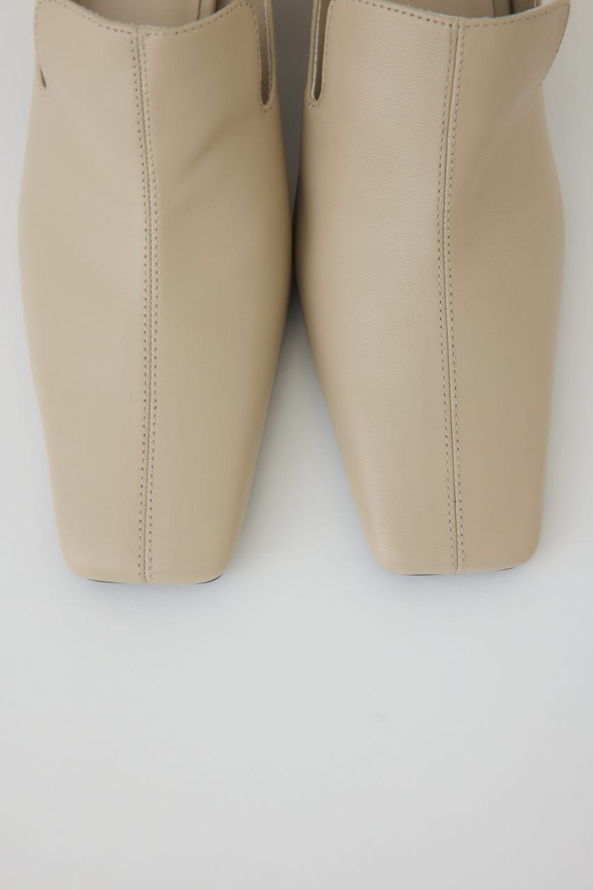 3/4 order start Leather square toe heel BEG 36