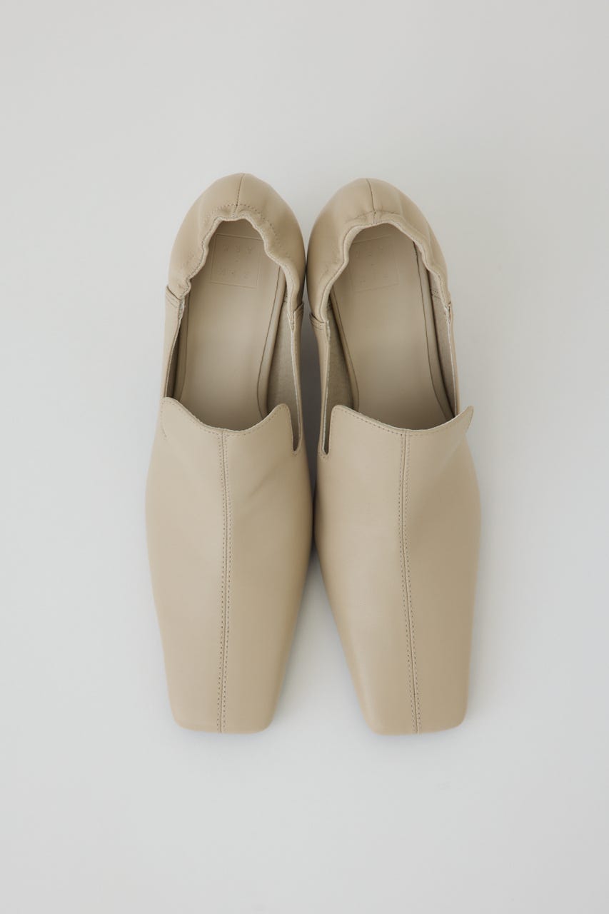 3/4 order start Leather square toe heel BEG 36