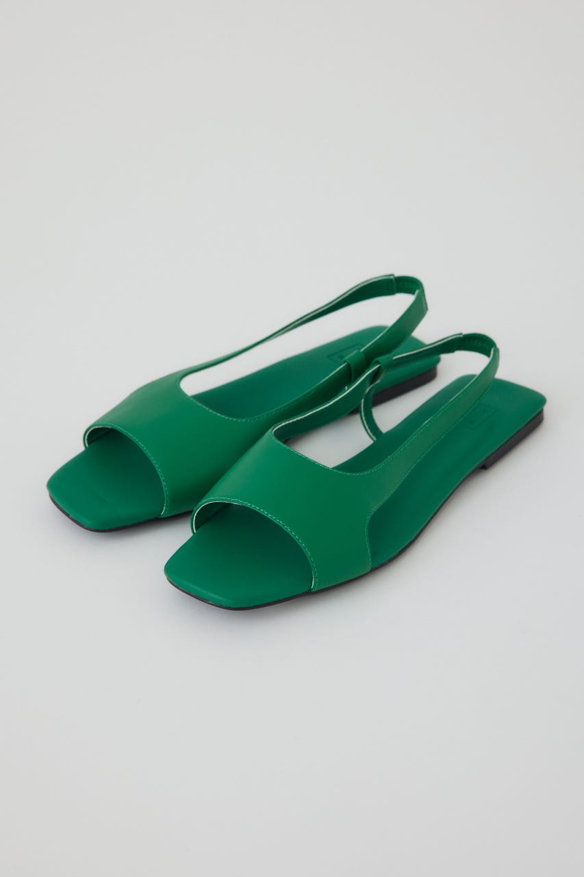 4/15- order start Minimal leather sandal GRN 37