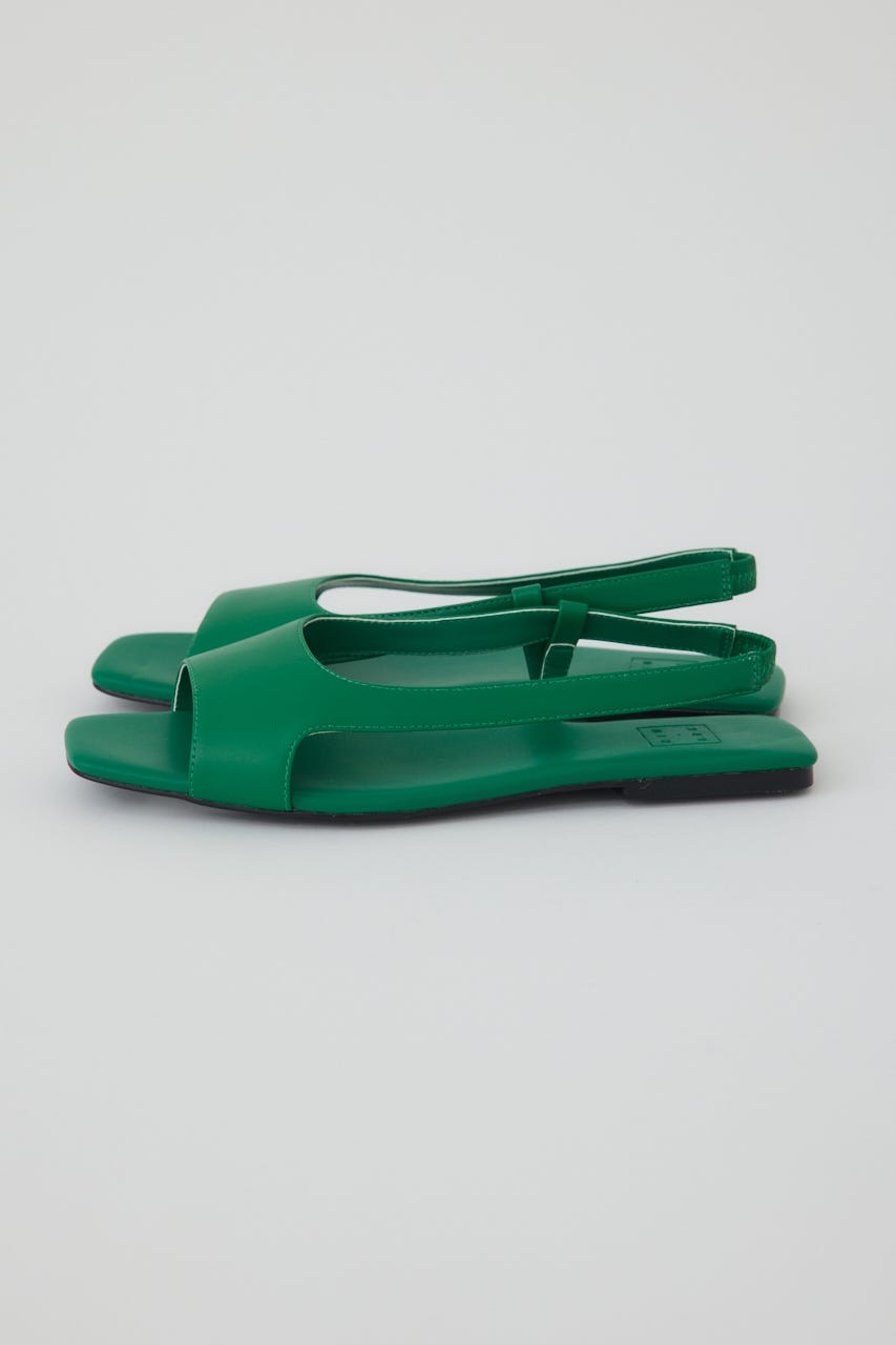 4/15- order start Minimal leather sandal GRN 37